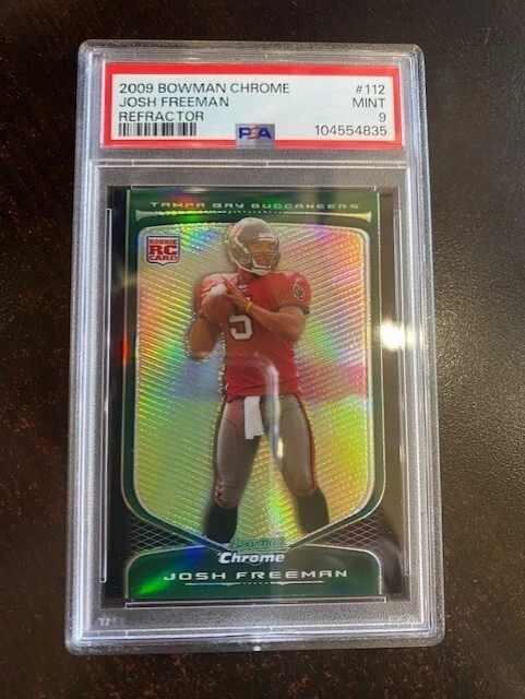 Josh Freeman Bowman Chrome #112 Refractor