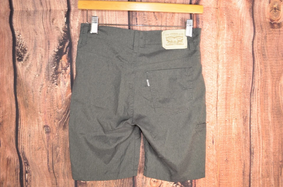 LEVI'S 511 мальчика плоский передний производительности тонкий шорты размер 12 Reg 26 - Изображение 3 из 4