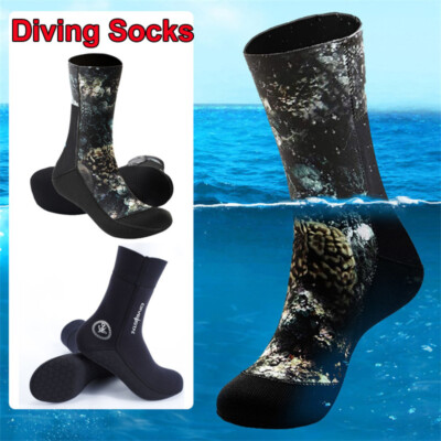 3-5mm Camouflage Neoprene Anti-slip Beach Boots Waterproof