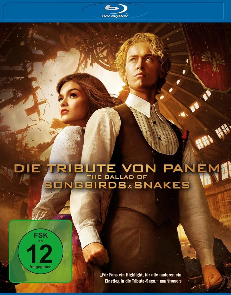 Die Tribute von Panem - The Ballad of Songbird & Snakes (2023)[Blu-ray/Neu/OVP] - Bild 3 von 4