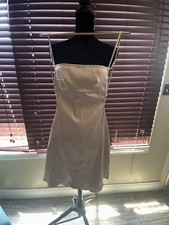 FASHION NOVA - Strap Tan Dress - Size Small