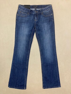 Banana Republic Boot Cut Jeans Womens 0P Low Rise Regular Fit