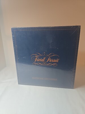 1981 TRIVIAL PUSUIT Master Game Genus Edition New Super Rare