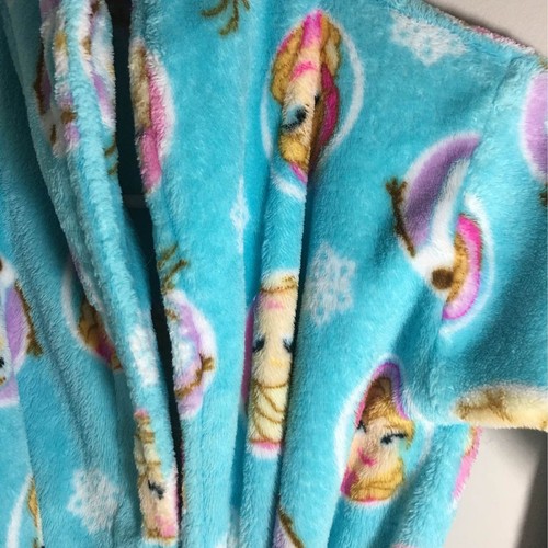 DISNEY Girl's Frozen Robe Bathrobe Elsa Cover Up Princess Elsa Small - Picture 2 of 4