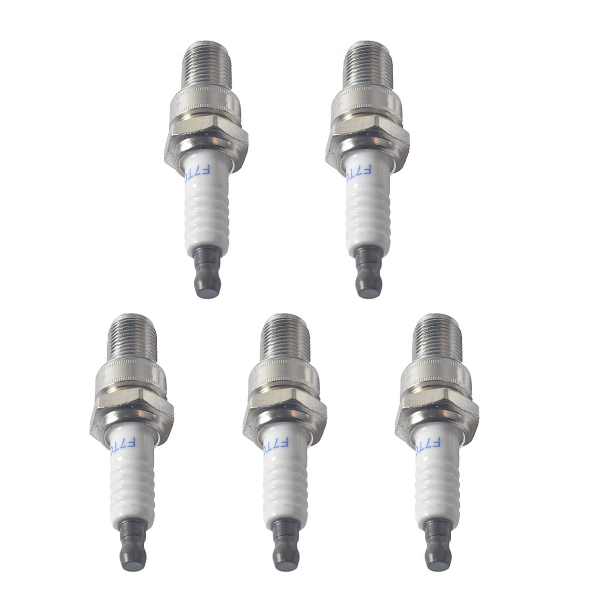 hana5品 5* Spark Plug For F7TC Honda GX120 GX160 GX200 GX240 GX270 GX340