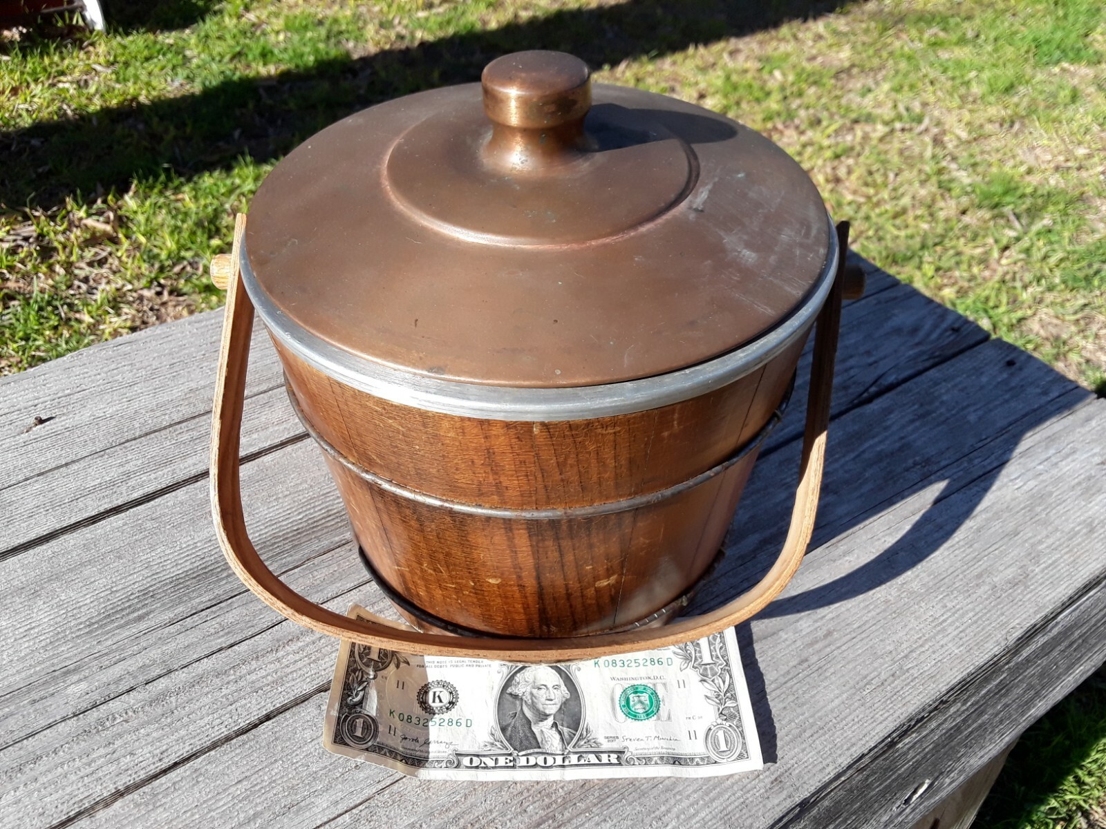 Kennedy Brothers Vintage Ice Bucket Vergennes Vt eBay