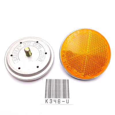Honda XL125 XL350 CB200 CB750 CB400 Reflector Front Reflex P/N
