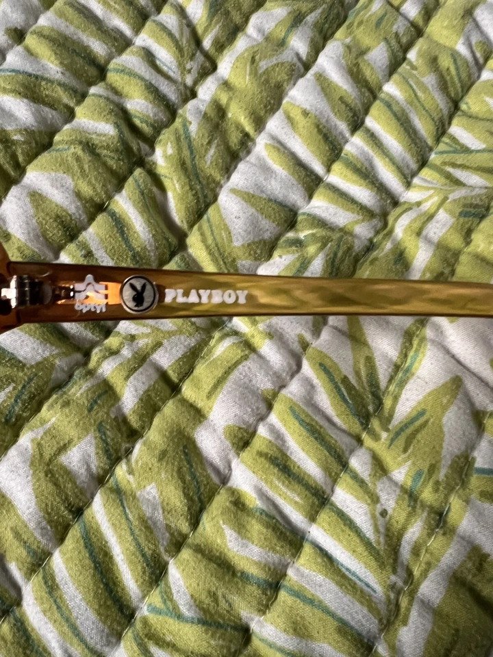 Gafas vintage años 70 PLAYBOY hechas en Austria 10 plástico OPTYL mariposa Foto 4 de 4