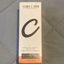 Vitamin C Serum for Face with Hyaluronic Acid Vitamin E Best Skin Anti-Aging 