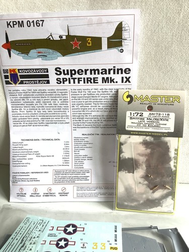 ✅KP KPM 0167 1:72 Spitfire Mk. "IX ""Spitfire Stars"" + Speciali (EI03-18F1/2) - Foto 5 di 8