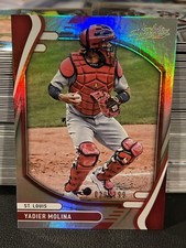 2022 Panini Absolute Yadier Molina Silver Prizm Parallel /199 Cardinals SP
