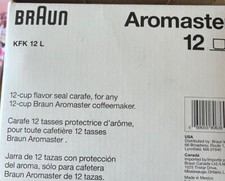 Braun KFK12L Caraffa 12 tazze - Nero - USATO