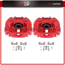 Brake Calipers w/ Bracket Pair For 1999 - 2002 Chevrolet Silverado 1500 Rear