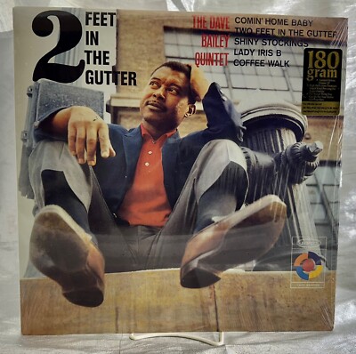 LP: The Dave Bailey Quintet, 2 Feet In The Gutter, Epic, Reissue, Stereo, 1986,