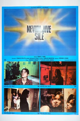 THE ENTITY Original exYU movie poster 1982 BARBARA HERSHEY, RON SILVER, HORROR