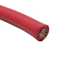 Ancor Marine 113550 Red 4 Awg Tinned Copper Boat Marine Wire (Ft)
