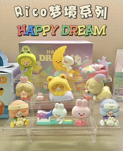 Caja abierta Finding Unicorn F.UN Rico Happy Dream Series estuche de 9 figuras - Imagen 2 de 3
