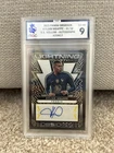 Panini Obsidian Kylian Mbappe Yellow Etch Auto 2023 France 1/10 PSA 9!