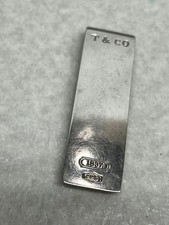 Tiffany  Co. Money Clip Silver Wallet Sterling Silver very good gift