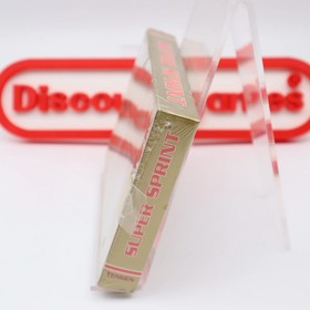 NES Nintendo TENGEN'S SUPER SPRINT - NEW & Factory Sealed with 3-Sided Seam!