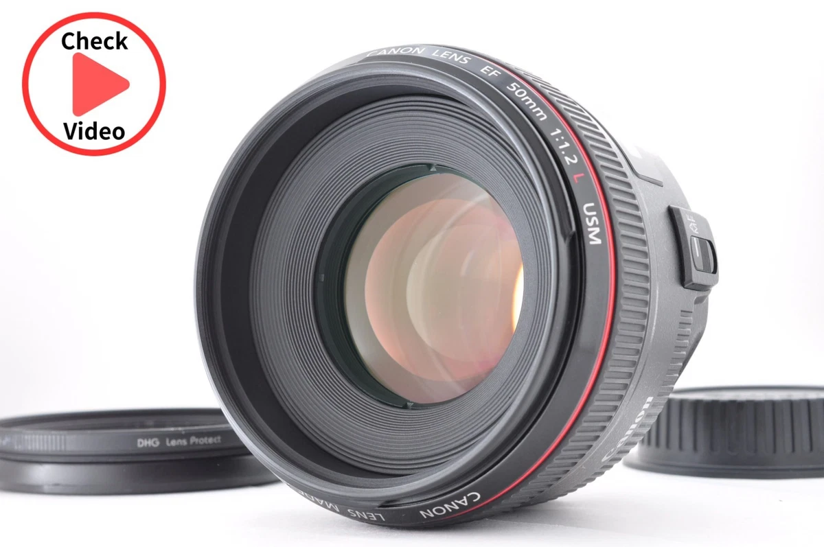 Canon EF f/1.2 Camera Lenses 50mm Focal for sale - eBay