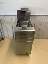 Used Frymaster Fryer Warmer Dump Station with Cabinet on Casters 120V