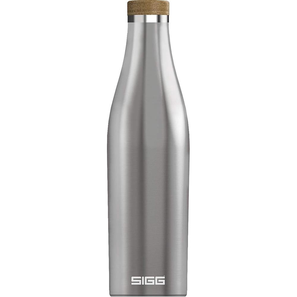 SIGG Изолирующий флакон Meridian Silber 05л Edelstahl Bambusdeckel HeiКальт 9690₽