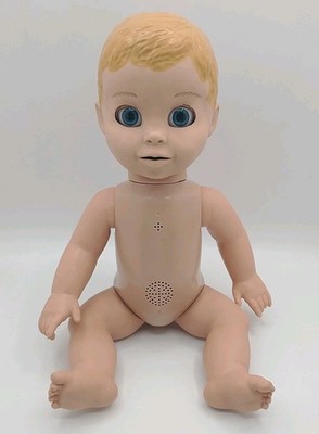 Luva Bella Interactive Talking Baby Doll By Spin Master Blonde Blue Eye Tested