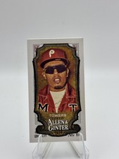 2024 Topps Allen & Ginter #260 Myke Towers Mini A&G Back