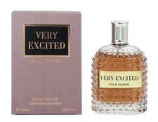 Very Excited Pour Homme Eau de Toilette Spray 110ml / 3.8oz Men’s Cologne