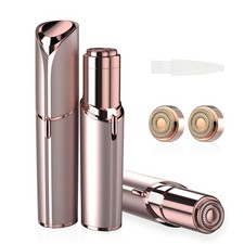 Women's Painless Hair Remover for Women, Battery 2 Heads Gold Battery , Gold