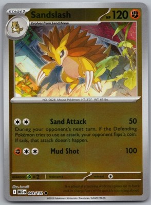 Sandslash Common ME01: Mega Evolution 069/132 NM