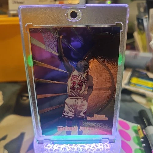 1998 Bowmans Best Michael Jordan #96 Best Performance Chicago Bulls NBA Card