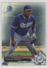 2017 Bowman Chrome Prospects Refractor 498/499 Starling Heredia #BCP226 0l2