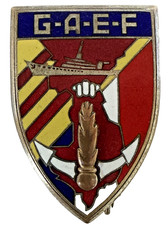 Groupe Autonome d’Escadrilles Fluviales N° 2, rouge foncé