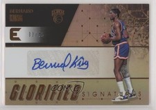 2017-18 Panini Essentials Glorified Signatures 33/49 Bernard King Auto HOF 0s5s