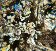 Thin-section Mount from IRDP Borehole Petrographic Microscope Slide IRDP 619.70