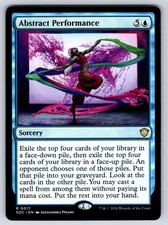 Abstract Performance - 17 Commander: Secrets of Strixhaven - NM/M - MTG