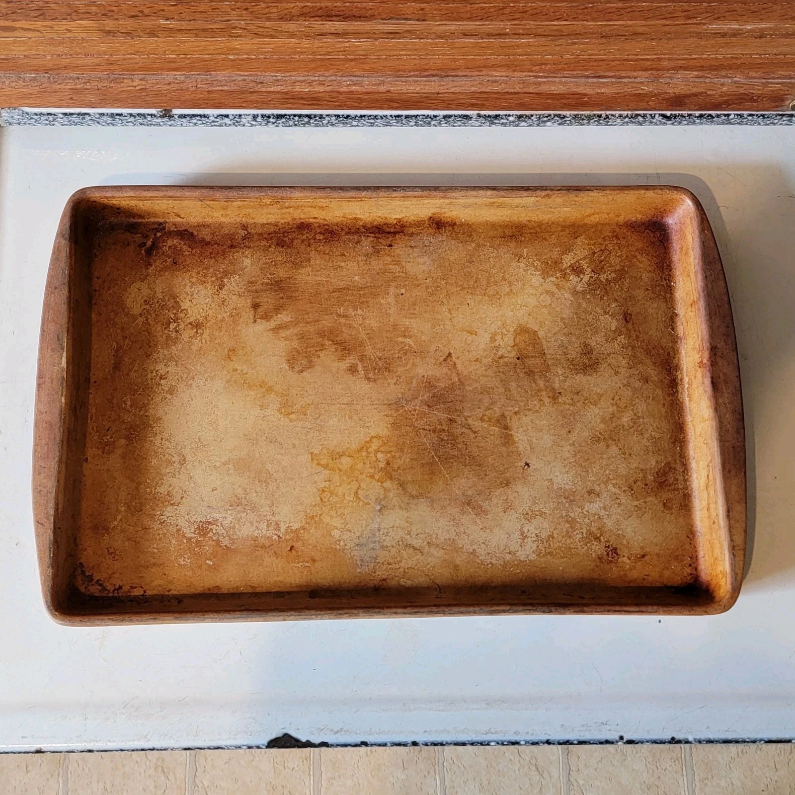 Pampered Chef Heritage Collection Baking Pan 16 X 11 Stoneware Cookie Sheet