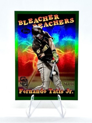 Fernando Tatis Jr. 2025 Topps Bleacher Reacher Green Foil /99 #BR-5 Padres