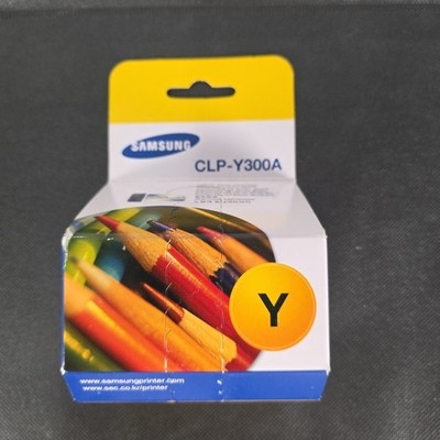 NEW Samsung CLP-Y300A Yellow Toner Cartridge Samsung CLP-Y300A Yellow Toner