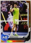 2026 Topps Now Tennis Carlos Alcaraz #8 Youngest To All Finals Orange Foil /25