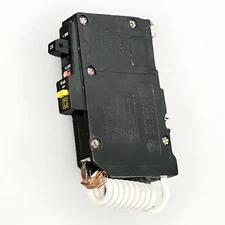 Square D QO125GFI Mini circuit breaker, QO, 25A, 1P, 120V, 10kA Used WARRANTY