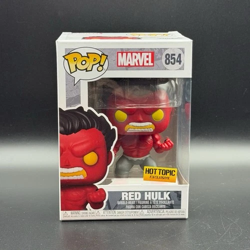 Funko POP! Red Hulk #854 Marvel Hot Topic Exclusive Vinyl Figure