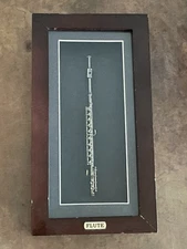 Mini Framed Flute Wall Decor