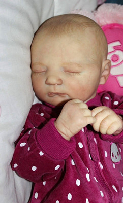 Bountiful Baby Rebornpuppe Jennie Asleep 50 cm schlafend, Zertifikat