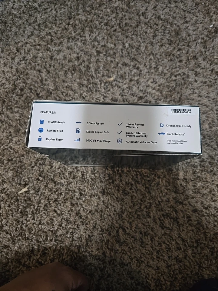 NUSTART NU1204 1 Way Remote Car Start System Kit Bundle WITH Control Module* - Image 2 of 4