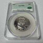 1963 Franklin Half Dollar pr66 CAC
