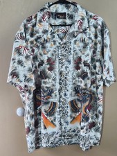 Red Dragon By Kennington Shirt Mens Y2K XL Short Sleeve Printed Vintage