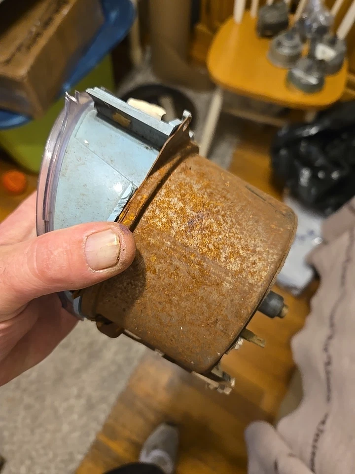 Buick GS Century Regal 1973-77 velocímetro de fábrica indicador advertencia de velocidad 0 millas Foto 4 de 4